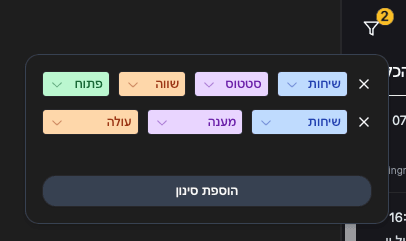 conversation popup example